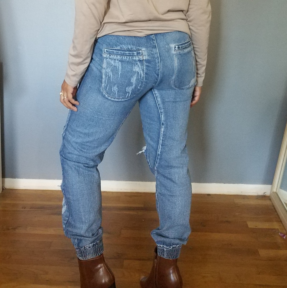 🏷CLEARANCE NO KIDDING DENIM JOGGER SMALL - Picture 5 of 8